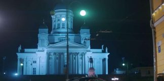 Helsingin tuomiokirkko näyttävästi esillä Jaguarin uuden automallin mainosvideossa