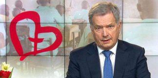 Sauli Niinistö Yhteisvastuukeräyksen avauksessa: Pienikin teko voi tehdä unelmista totta