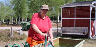 Kortesjärven hautausmaan kesätyöntekijä Kirsi Piri: ”Nautin ulkotyöstä lintujen laulun ympäröimänä”