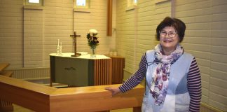 Suntio & kirkko: Mervi Malmbergin mieleen on jäänyt kastejuhla, jota varten vesi oli tuotu Jordan-virrasta