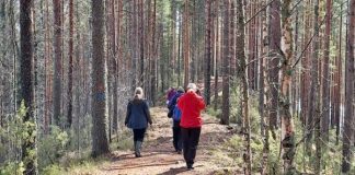 Kontiolahden luontopolulla hiljennytään