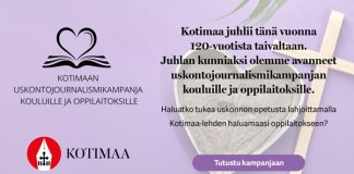 Kotimaa avaa uskontojournalismikampanjan ja etsii sponsoreita uskonnonopetuksen tueksi