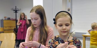 Hakunilan kirkon Virpoti varpoti -tapahtuma tarjosi hyvät pohjat virpomiskierroksillle