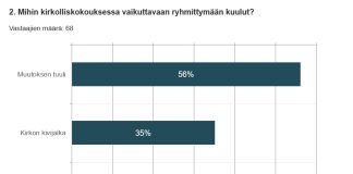 Kotimaa kysyi: Tällaiset ovat kirkolliskokousedustajien hengelliset taustat ja ryhmittyminen avioliittokysymyksessä