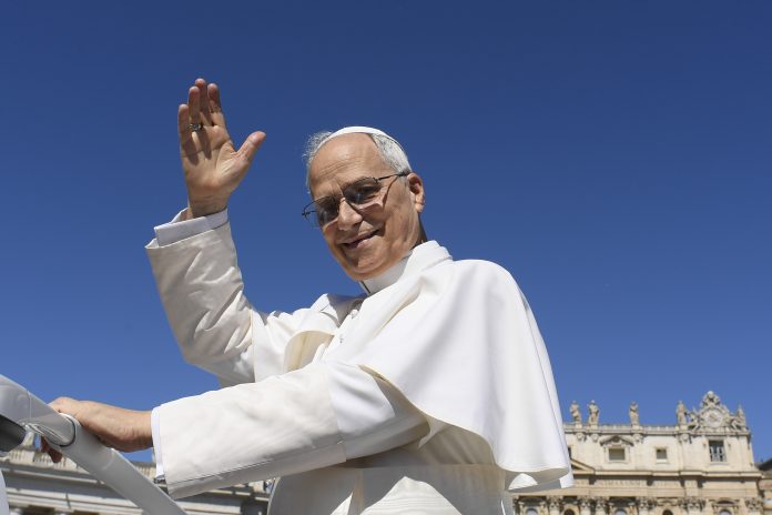 ITALY - POPE LEO XIV HOLDS HIS WEEKLY GENERAL AUDIENCE IN ST PETER'S SQUARE AT THE VATICAN - 2025/5/28