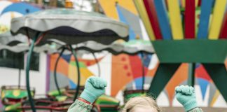 Kouvolan Tykkimäen kesä sai turvallisen lähtölaukauksen huvipuistojumalanpalveluksen merkeissä