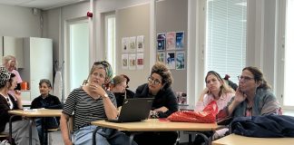 Kylmävesiuintia ja metsärentoutusta – Joukko israelilaisia terapeutteja ja opettajia vieraili Suomessa