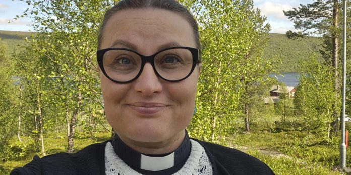 Anu Sorjonen on Utsjoen seurakunnan kirkoherra