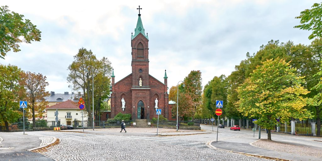 Suomen katolisen kirkon Pyhän Henrikin katedraali Helsingissä