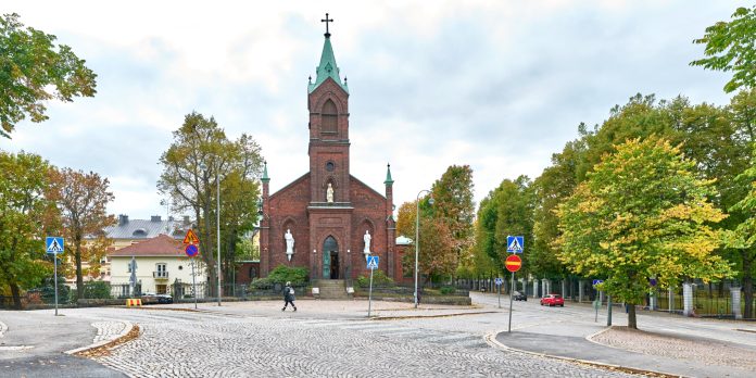 Suomen katolisen kirkon Pyhän Henrikin katedraali Helsingissä
