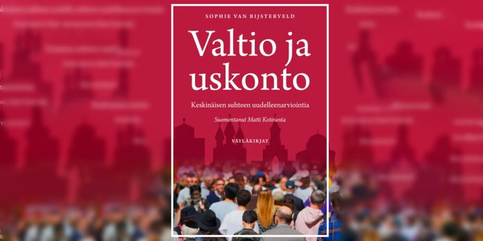 Sophie van Bijsterveld Valtio ja uskonto -kirjan kansi