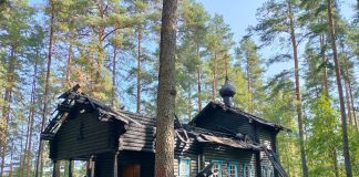 Tsasouna paloi Saarijärvellä, poliisi epäilee tahallaan sytytetyksi