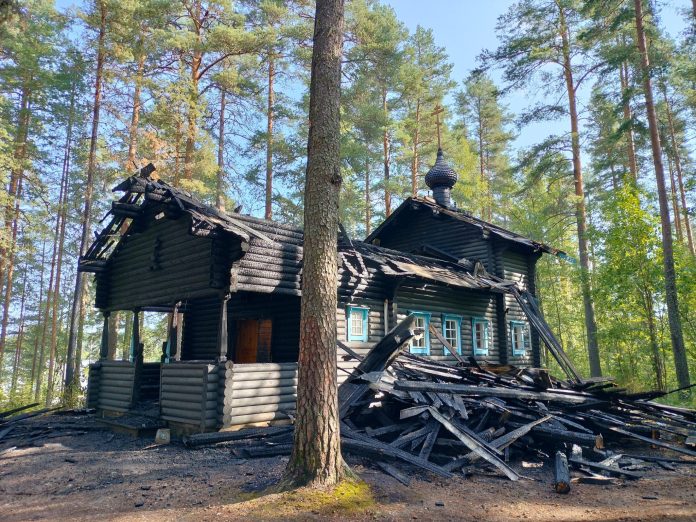 Saarijärven tsasouna tulipalo by JKL ort srk