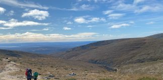 Taivaalliselta laelta näkee kauas pohjoiseen