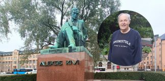 Kivi oli ikävöivä körtti, sanoo kirjailija Harri Raitis Aleksis Kivi ja Harri Raitis