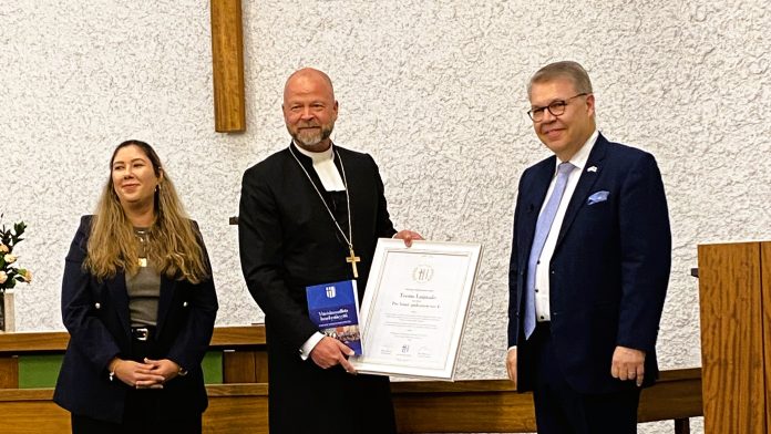 Pro Israel -seremonia #3 26.10.2025 Shirel Siiri Levi, Teemu Laajassalo, Risto Huvila