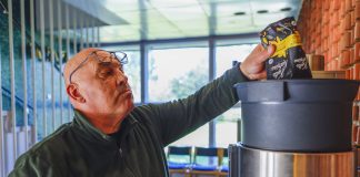 Kauhajoella suntio keittää kahvitkin