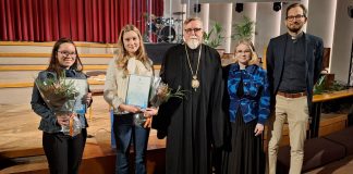 Lyhytelokuva Melu on voittanut Nuorten Credo – Minä uskon -taidekilpailun palkintojenjako