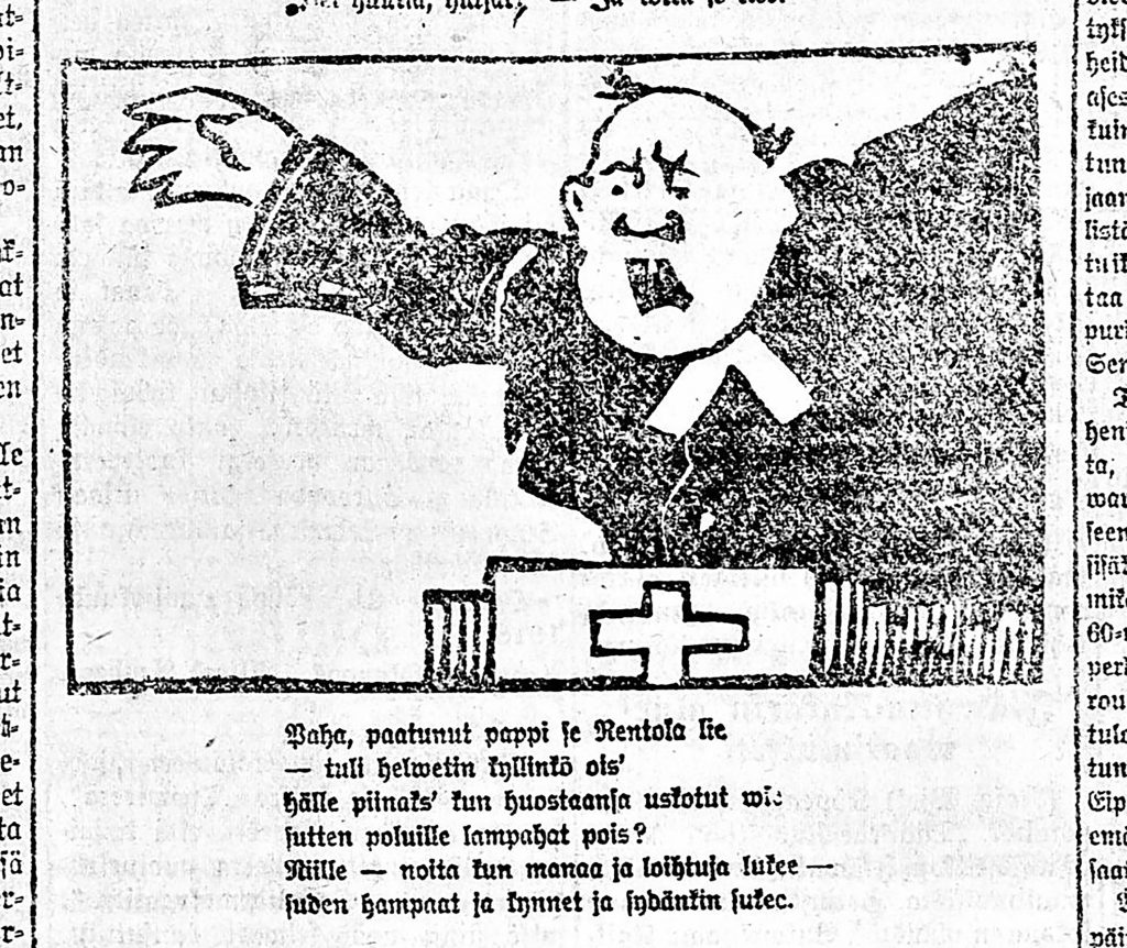 Työmies 23.3.1918. Kuva: Kansalliskirjasto/digitoidut sanomalehdet