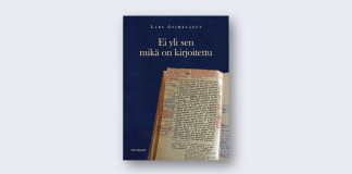 KUvassa on kirjan kansi vaalealle väripohjalla.