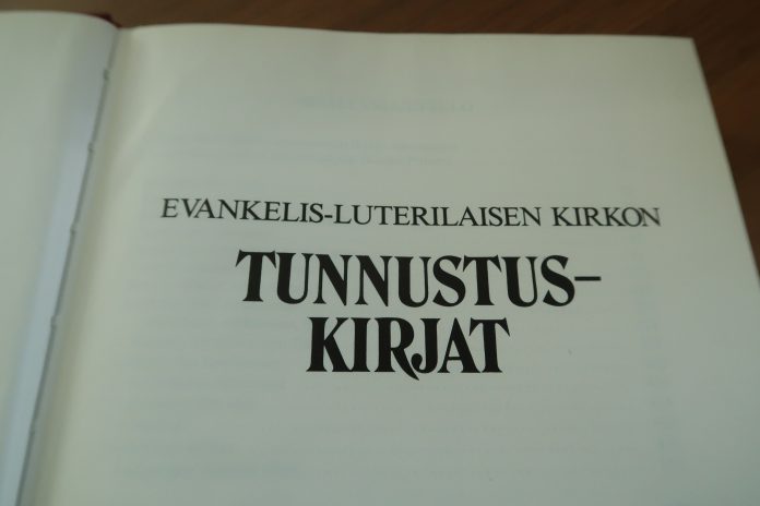 IMG_7272 Tunnustuskirjat by Jussi Rytkönen Tunnustuskirjojen nimilehti