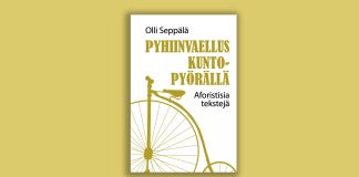 Kirja-arvio: Olli Seppälä kapinoi aforismeissaan kirkollista dogmaattisuutta vastaan Kuvassa on kirjankansi kullanvärisellä taustalla.