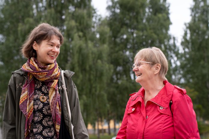 Leena Vuolteenaho ja Brita Leinonen
