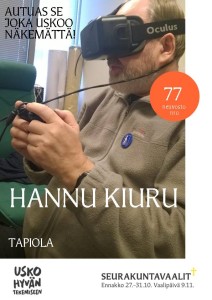 uskoo näkemättä