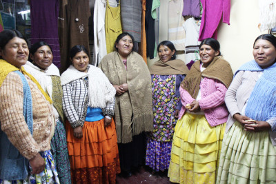 Bolivian käsityönaisryhmä 2