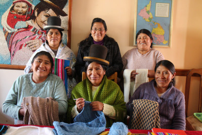 Bolivian käsityönaisryhmä