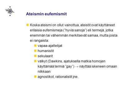 ateismin eufemismi