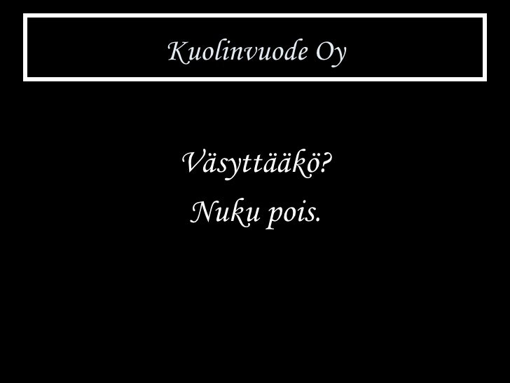 kuolinvuode