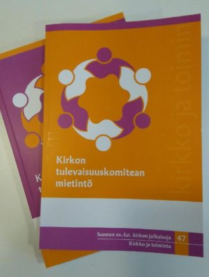 Kirkon tulevaisuuskomitea on julkaissut mietintönsä ja siihen liittyvät taustatutkimukset